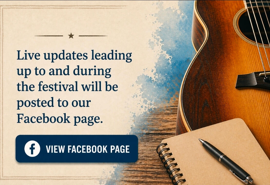 Natchez Songwriters Festival Live updates leading up to and during the festival will be posted to our Facebook page (https://www.facebook.com/natchezsongwritersfestival@blank)